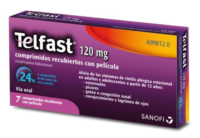 Telfast Antihistam nico De Tercera Generaci n