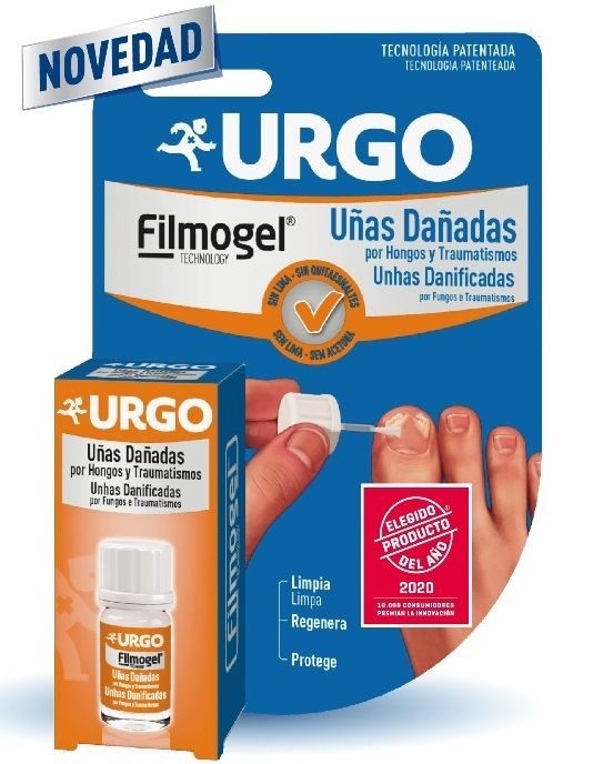 Uñas Dañadas Filmogel de Laboratorios URGO recibe el premio al Producto del Año 2020