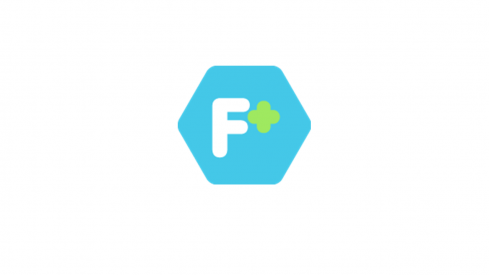 Logo f+