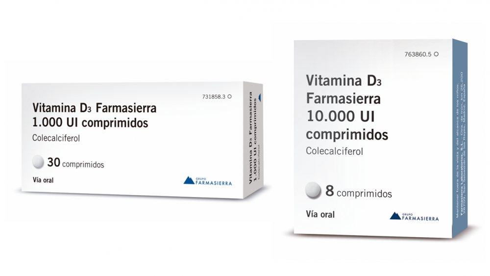 Farmasierra launches 1000 IU vitamin D3 tablets…