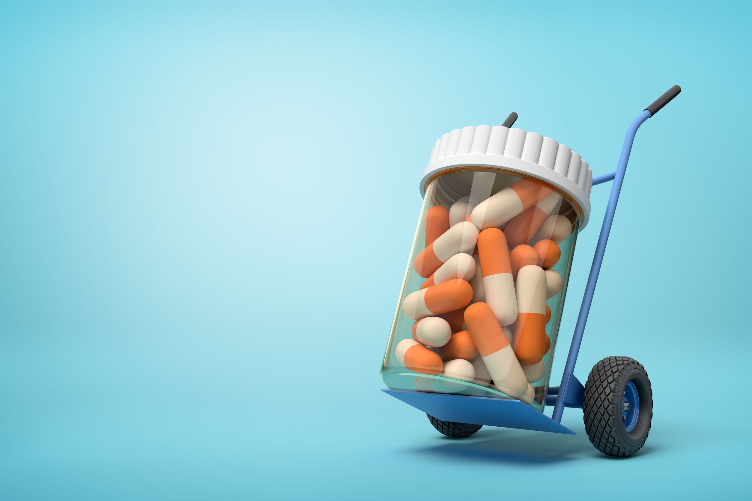 Entrega De Medicamentos a Domicilio Desde La Caja De La Farmacia